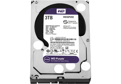 HDD 3000.0 Gb (WD30PURZ) SATA-III Western Digital жесткий диск
