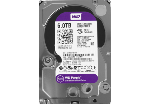HDD 6000.0 Gb (WD60PURZ) SATA-III Western Digital жёсткий диск