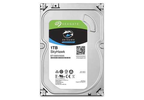HDD 1000.0 Gb (ST1000VX005) SATA-III 3,5 Seagate SkyHawk жёсткий диск