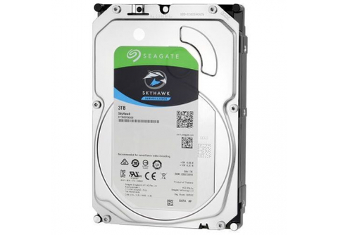 HDD 3000.0 Gb (ST3000VX009) SATA-III 3,5 Seagate SkyHawk жёсткий диск